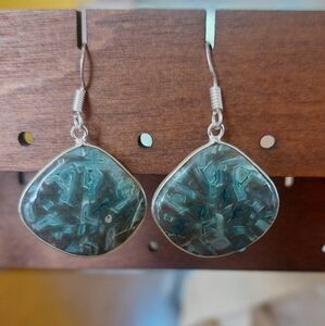 Stick Agate Drop Earrings
